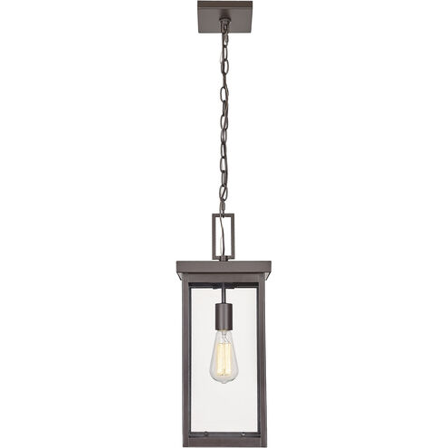 Barkeley 1 Light 8 inch Powder Coated Bronze Outdoor Hanging Lantern